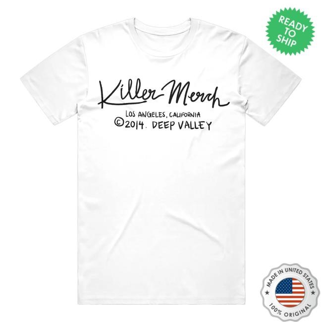 Official Killer Merch Store Deep Valley Tee