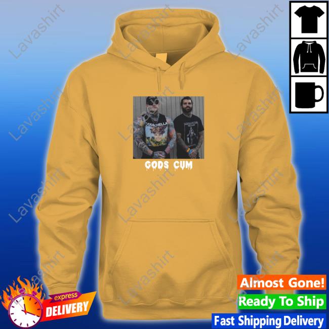 Gifts For Goths Merch Official Gods Cum Shirt