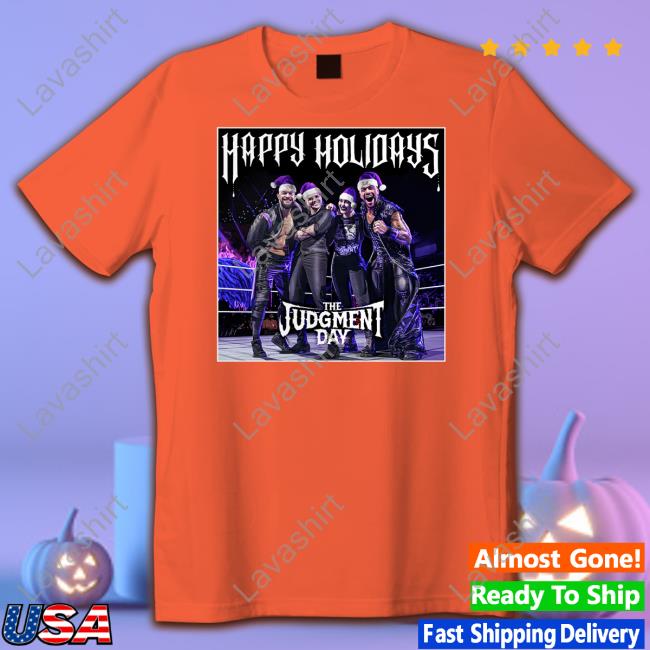 The Judgment Day Happy Holidays Hoodie