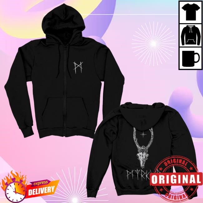 Deer Skull Zip Hood