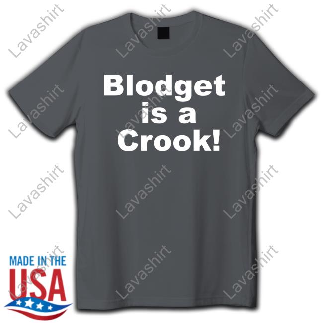 Official Blodget Is A Crook T-Shirt
