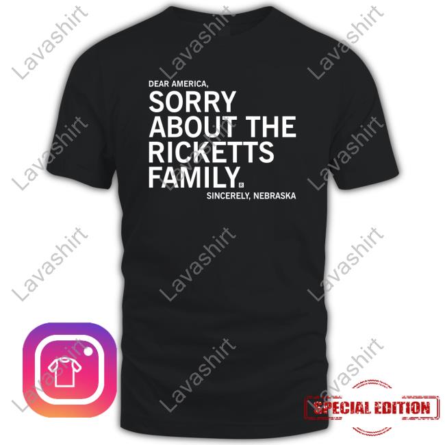 Sorry About The Ricketts Family Long Sleeve T Shirt