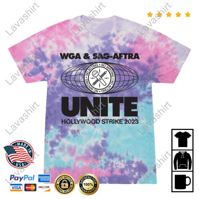 Official Transfigure Print Co Adam Conover Wga & Sag-Aftra Unite Shirt Hot Shirt