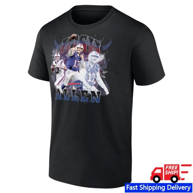 Graphic NFL Football Josh Allen Notorious Shirt