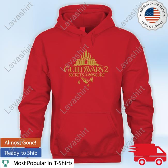 Official Guild Wars 2 Secrets Of The Obscure Tee Shirt Guild Wars 2 Secrets Of The Obscure Tee Shirt