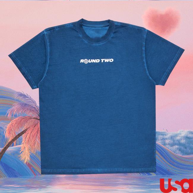 Official Round Two Clothing Store Shop Acid Wash Classic Logo Top Shirt Roundtwostore