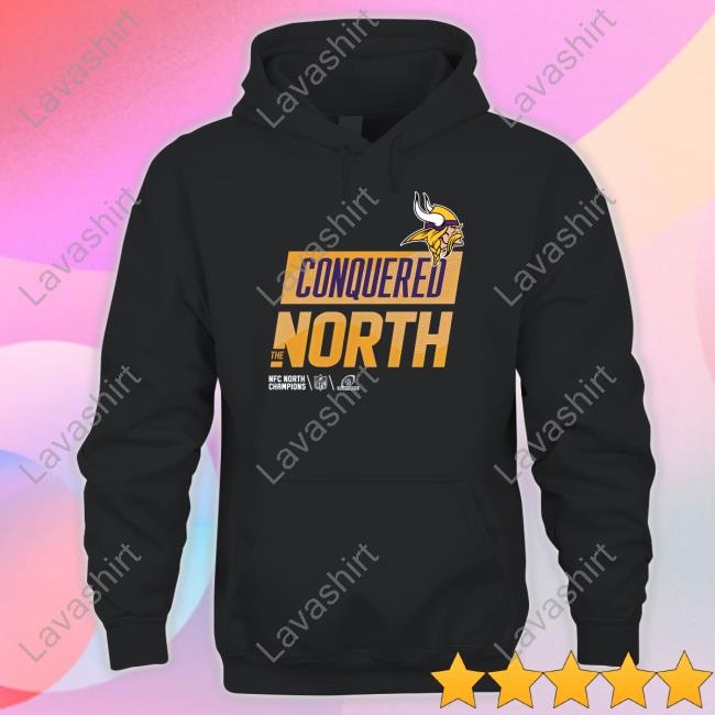 Official Minnesota Vikings Conquered The North Hoodie