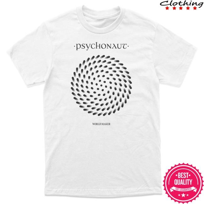 Official Indie Merch Store Psychonaut "World Maker" Shirts IndieMerchStore