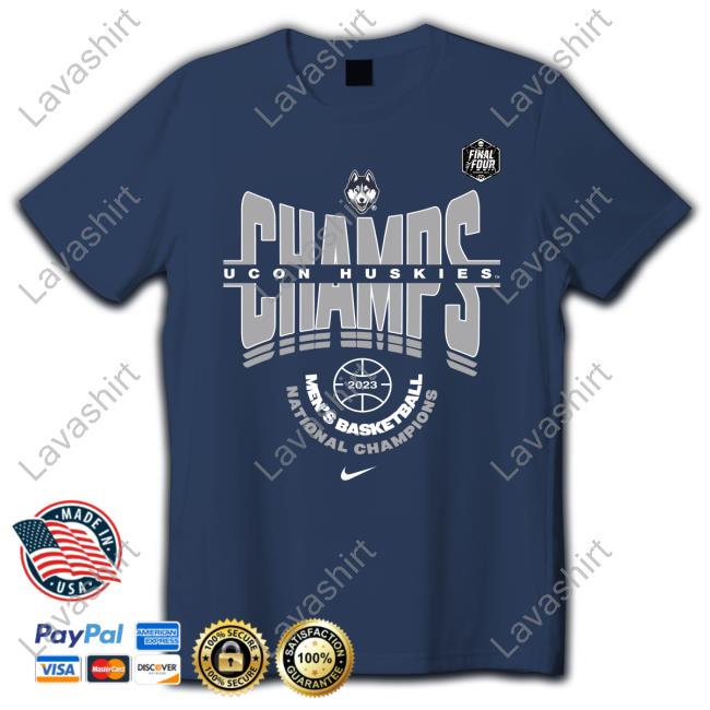 Official NCAA Store Uconn Huskies Champs 2023 Men’S Basketball National Champions T Shirt