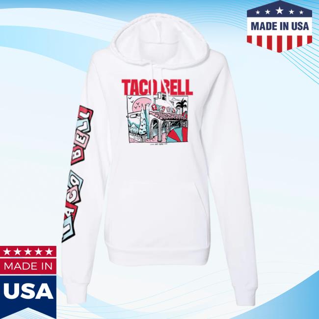 Official Taco Bell Apparel Clothing Store Shop Taco Bell Numero Uno Pull Over Hoodie Tacobell Merch