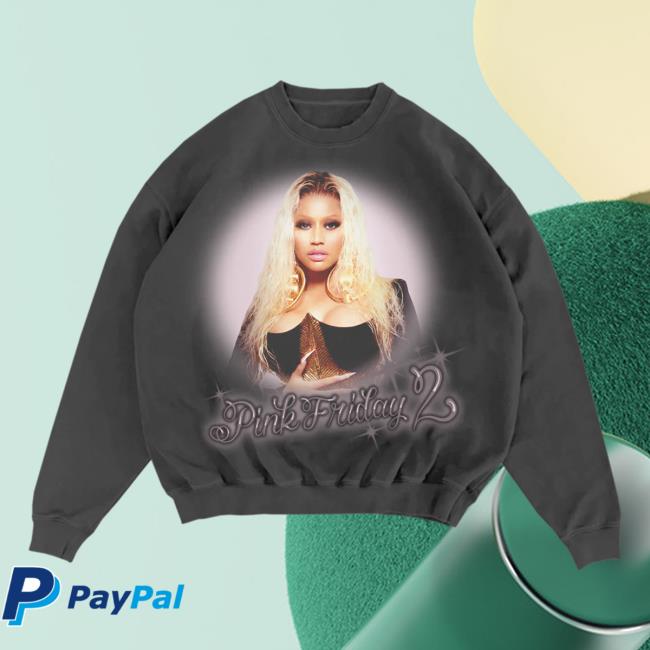 Official Nicki Minaj Merch Vintage Photo Crewneck
