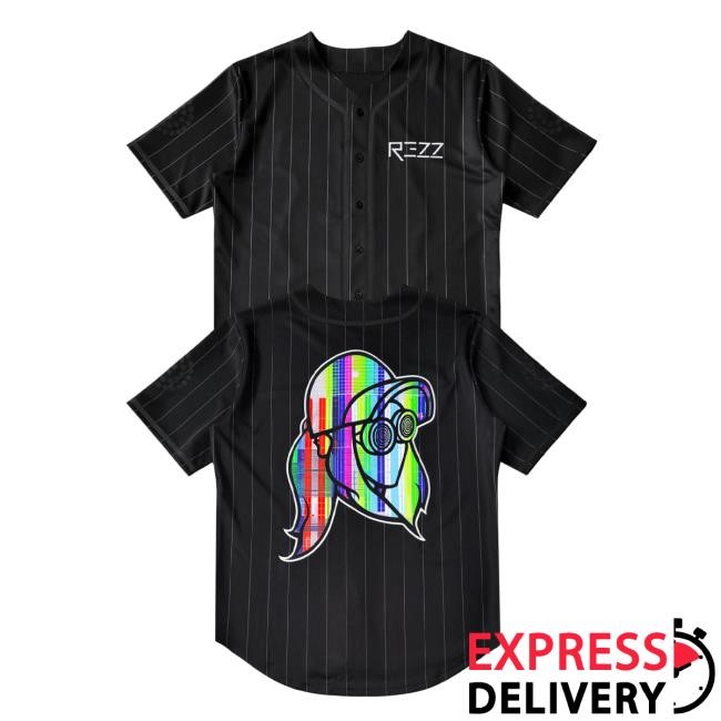 Rezz Official Merch Store Rezz - Silence - Baseball Jersey Classic T Shirt Rezz Clothing Apparel Rezzshop