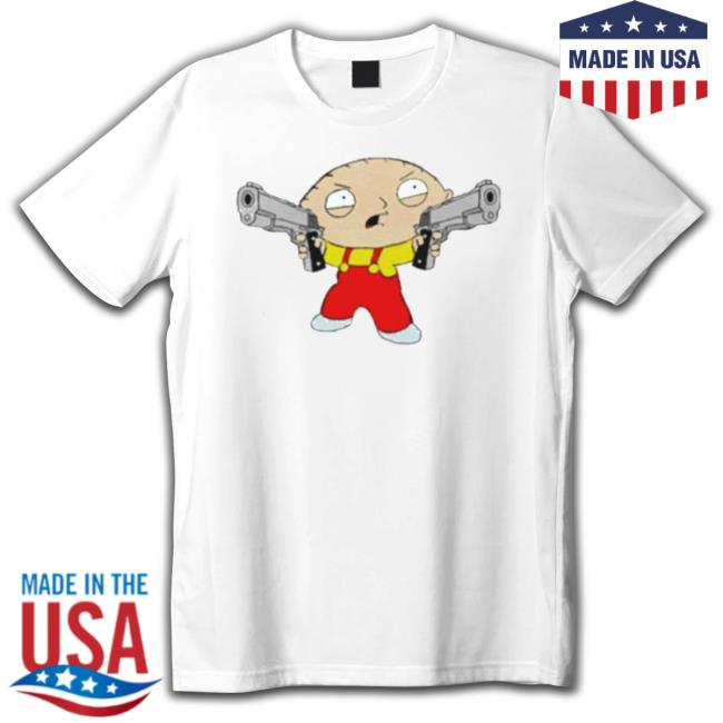 Official Family Guy Stewie Griffin Gun shirt