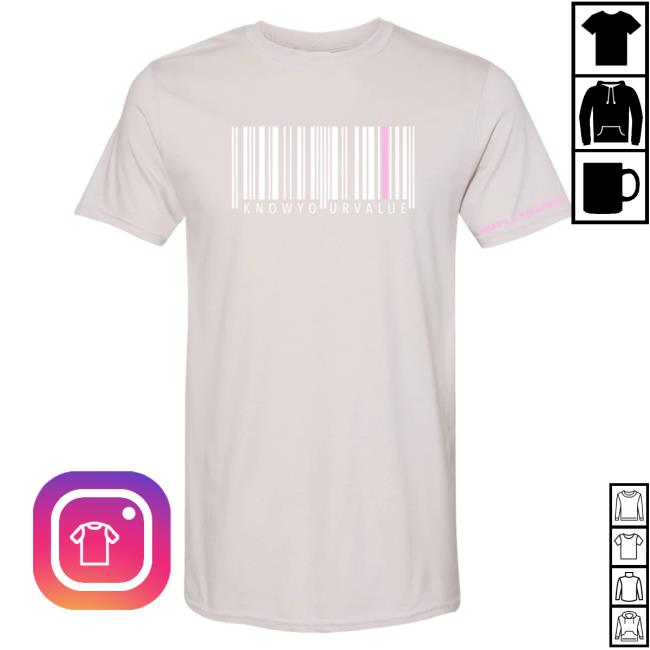 Official Chaos And Kindness Store Know Your Value T Shirt