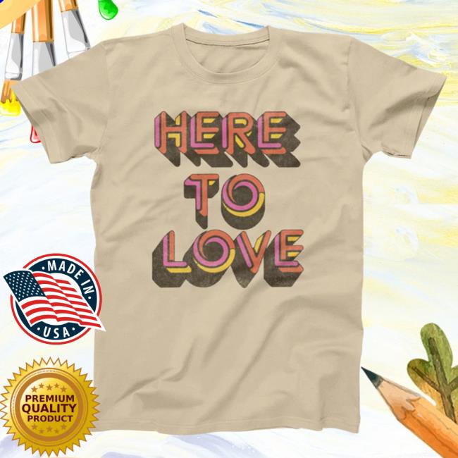 Official Lenny Kravitz Store Shop Here To Love Text Shirt New Lenny Kravitz Apparel Clothing