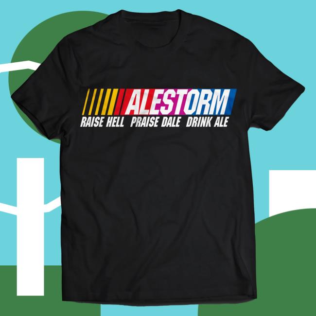 Official Alestorm Merch Store 'Raise Hell' Hot Shirt Alestorm Clothing