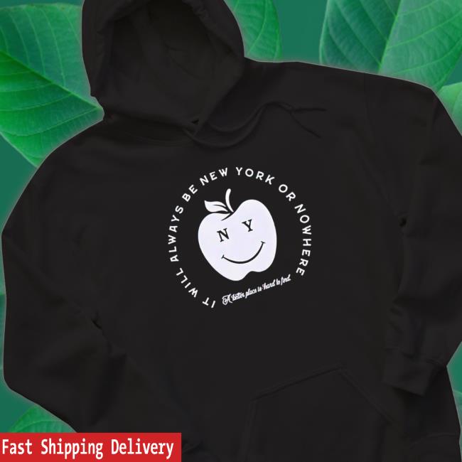Official It will always be new york or nowhere mascot tshirt