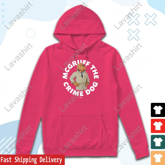 Official McGruff The Crime Dog Long Sleeve Tee