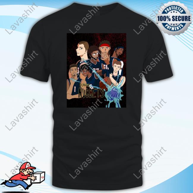 Official Denver Nuggets JJK Jujutsu Kaisen Shirt