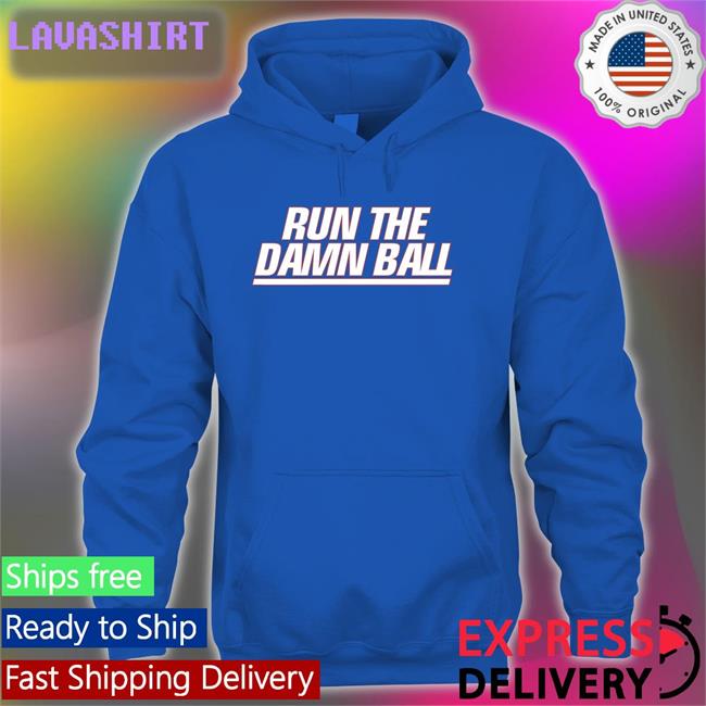 Talkin’ Giants Run The Damn Ball Shirt Jomboy Media Shop
