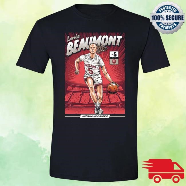 NCAA Basketball Indiana Hoosiers Comic Style Beaumont Tee