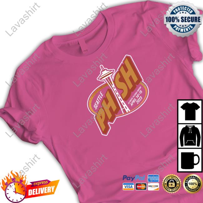 Seattle Phish Climate Pledge Arena April 14 15 2023 T-Shirts