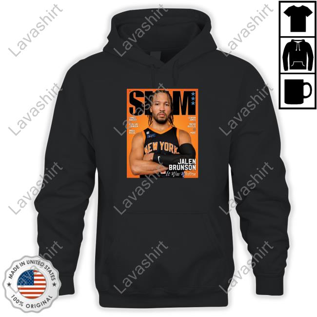 Slam Magazine Brunson Sweatshirt Knicks Nation