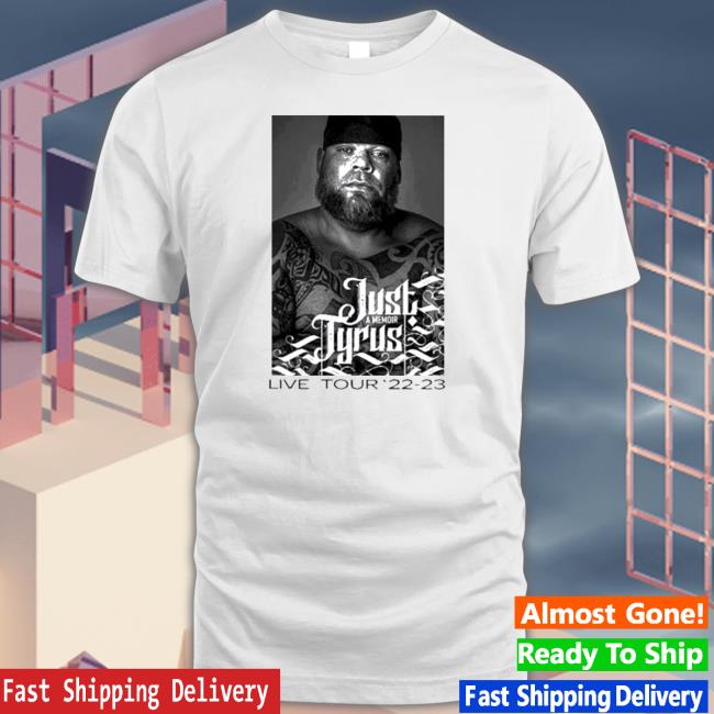 Tyrus just a memoir tyrus live tour 22-23 Shirt 2022