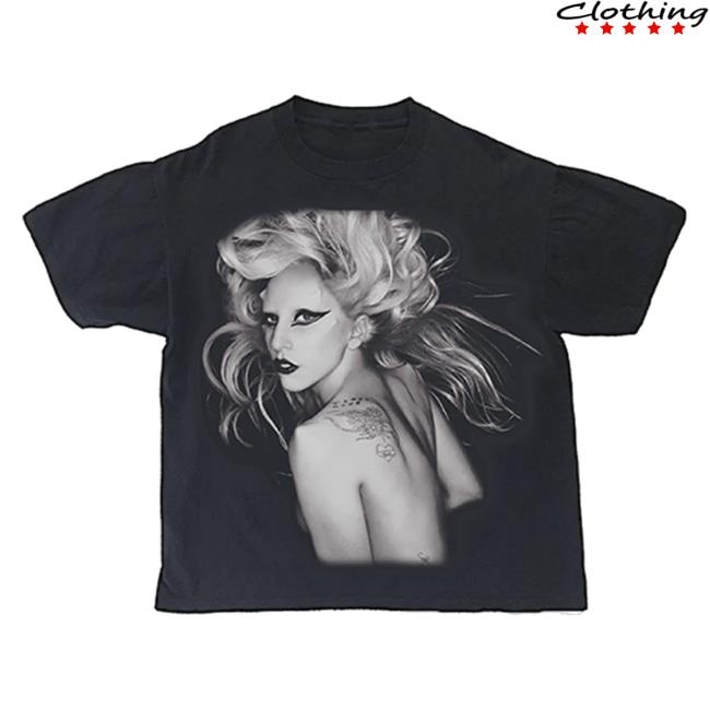 Official Interscope Records LadyGaga Merch Clothing Store Lady Gaga Born This Way Shirt