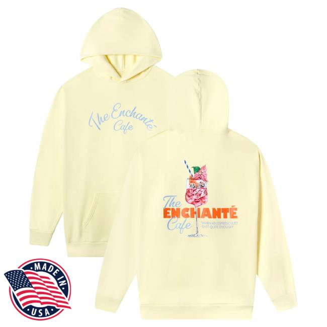 Official Daniel Ricciardo Merch Store The Enchanté Cafe Spritz Long Sleeve Shirt New Yellow DanielRicciardo Shop