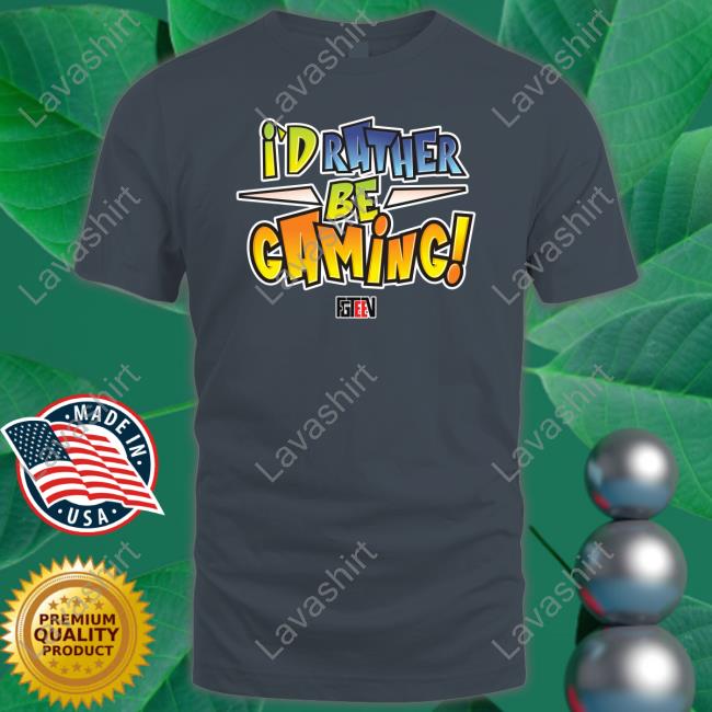 I'd Rather Be Gaming Long Sleeve Tee