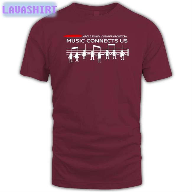 Music Connects Us Shirt Threatening Music Notation ThreatNotation