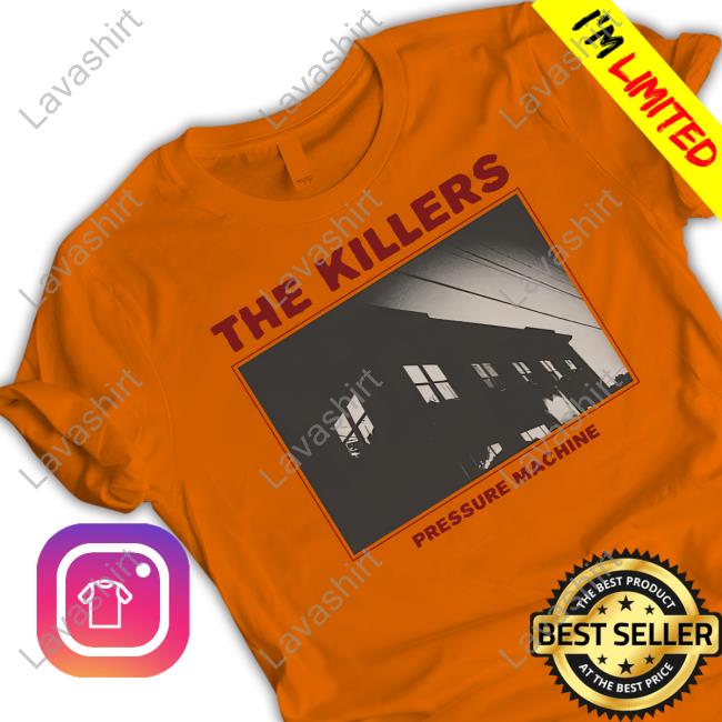 The Killers Music Merch Pressure Machine Photo Hoodie