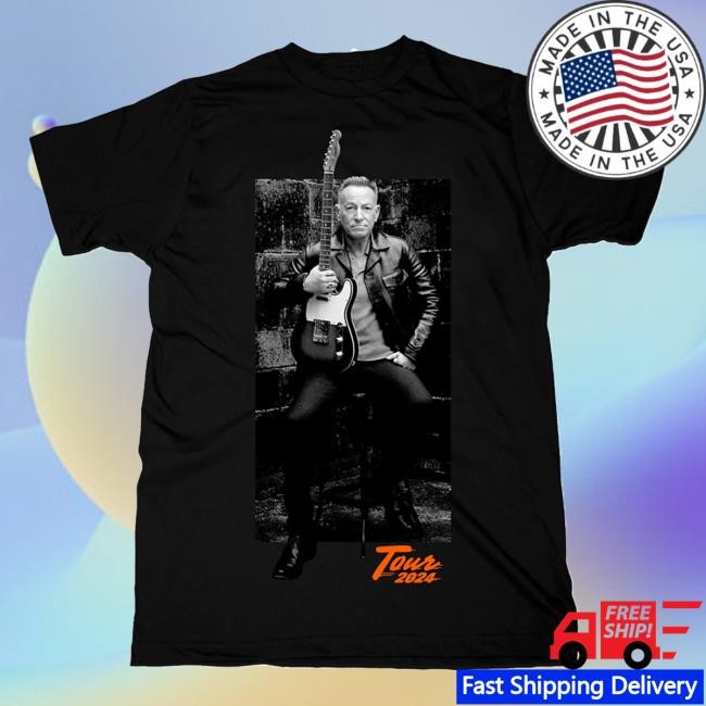 Springsteen & The E-Street Band 2024 World Tour Portrait Tee Springsteen & The E-Street Band 2024 World Tour Portrait T Shirt – Bruce Springsteen