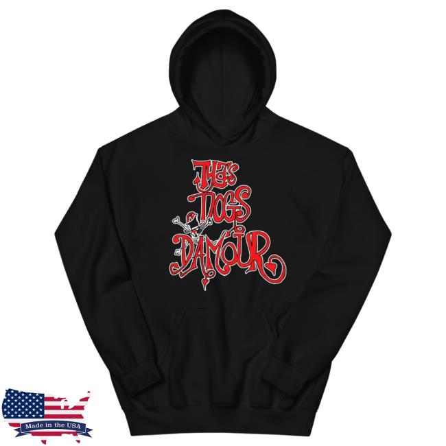 Official Tyla Store Tyla’S Dogs D’Amour – Logo – Hood (black)