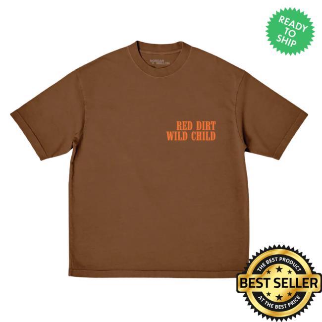 Shop Morgan Wallen Merch Red Dirt Wild Child Crewneck Sweatshirt