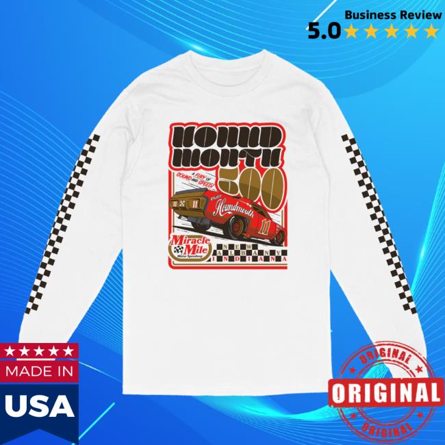 Official The Merch Collective Hound Mouth Houndmouth 500 Racing Long Sleeve Tee