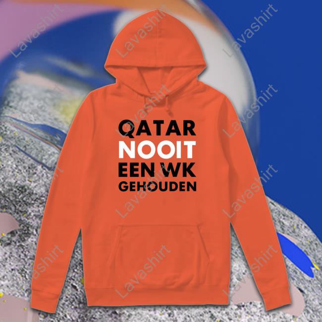 Rob Scheepers Shop Hét Wk 2022 Qatar Nooit Een Wk Gehouden Shirt Shirt