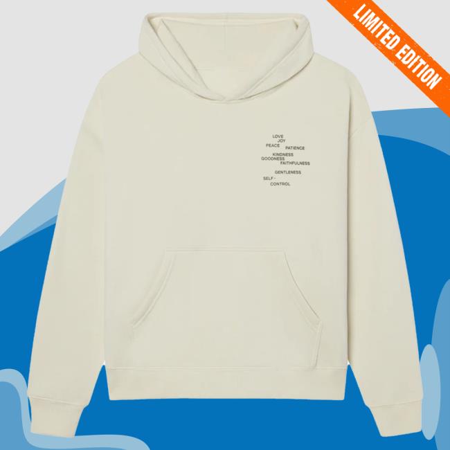 Official Elevated Faith Clothing Fruit Of The Spirit Unisex Pullover Sweatshirt