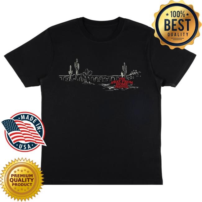 The Away From Home Festival 2024 Black New Shirt