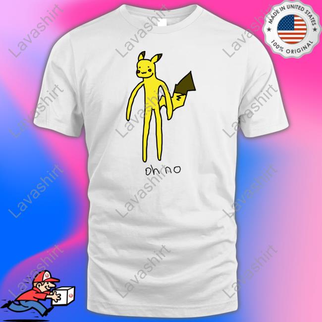 Pikachu Oh No Long Electric Friend Meme Shirt Regis Altare
