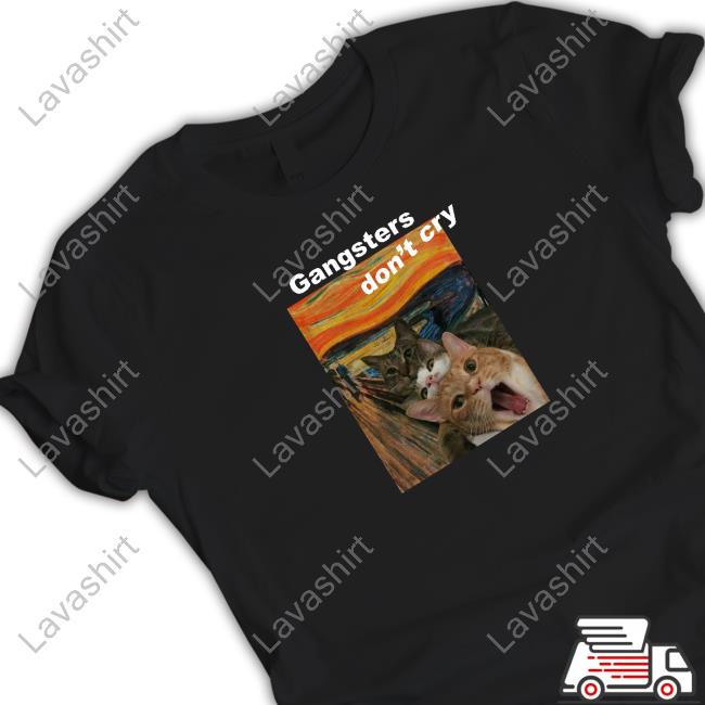 Christian Yu Gangsters Don't Cry Cat Tee