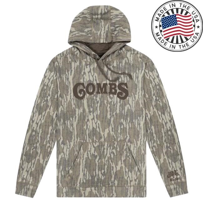 Official Luke Combs Merch Store Luke Combs LC x Nicole Mossy Oak Camo Hoody
