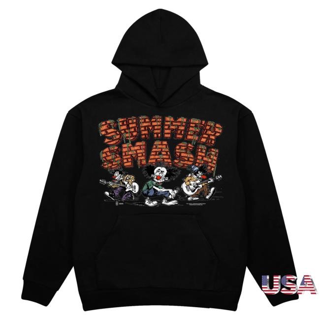 Official The Summer Smash In The Band Hood (Black)
