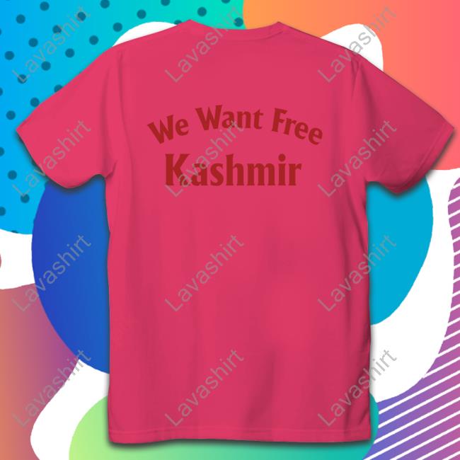 Anas Kashmiri We Want Free Kashmir Hoodie