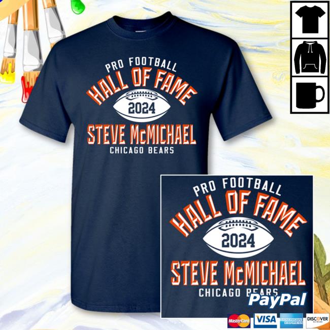 Bears Steve McMichael Class of 2024 Elected Shirt 2024