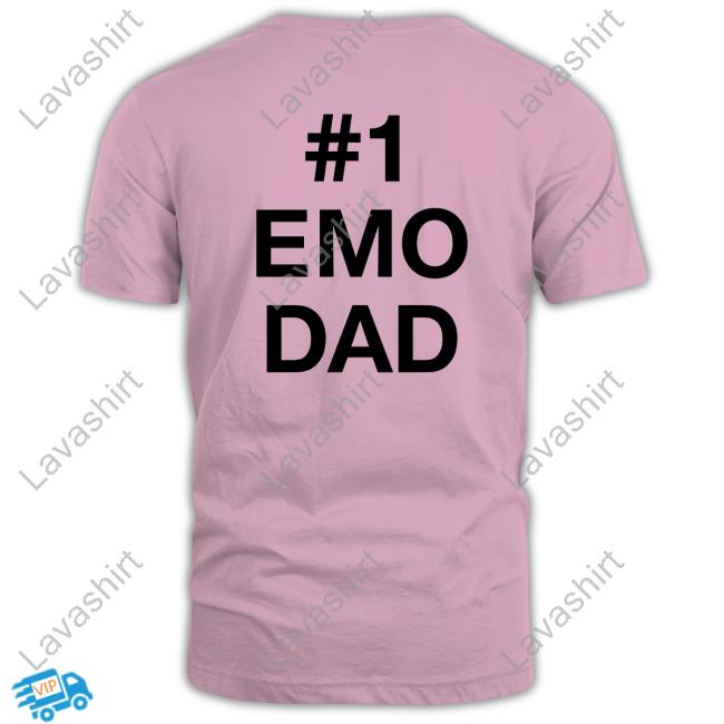 Official #1 Emo Dad T Shirt