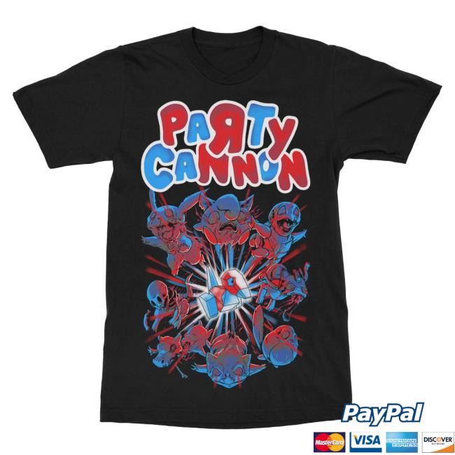 Official Indie Merch Store Shop Party Cannon Volume Of Vomit - Shirt New IndieMerchStore