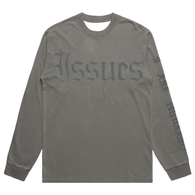Ixiimmxxiv Official Merchandise Store Farewell Grey Long Sleeve Tee