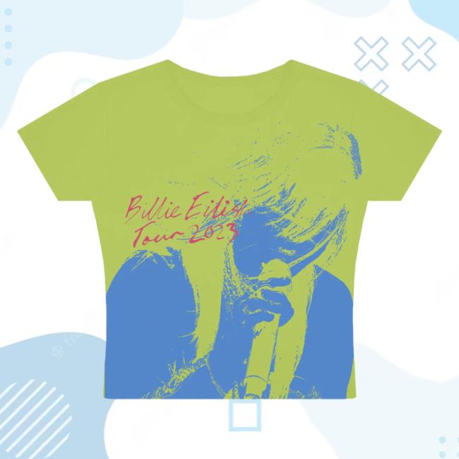 Official Interscope Records BillieEilish Merch Clothing Store Billie Eilish Influence Tour 2023 T Shirt